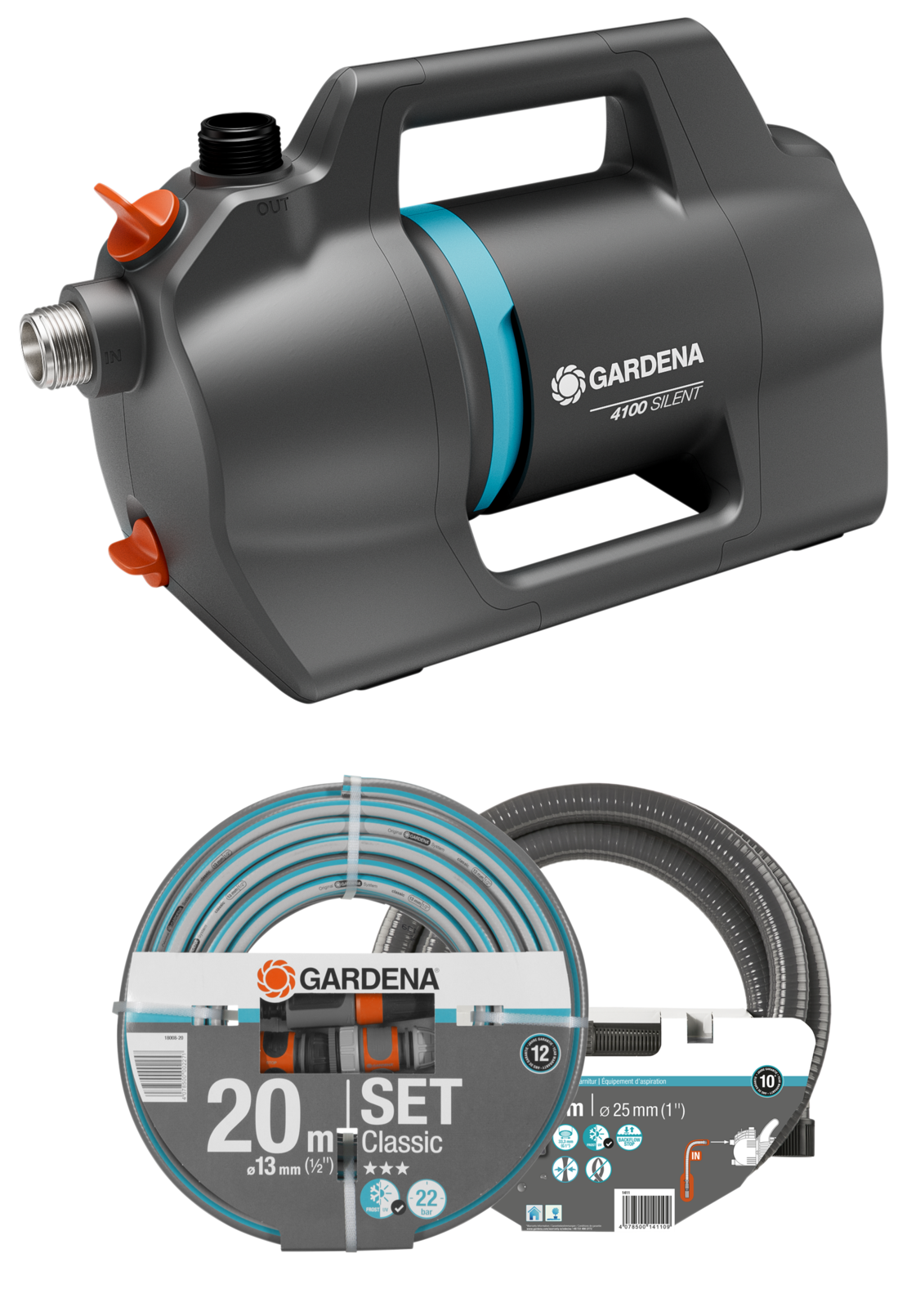 Комплект градинска помпа 4200 Silent