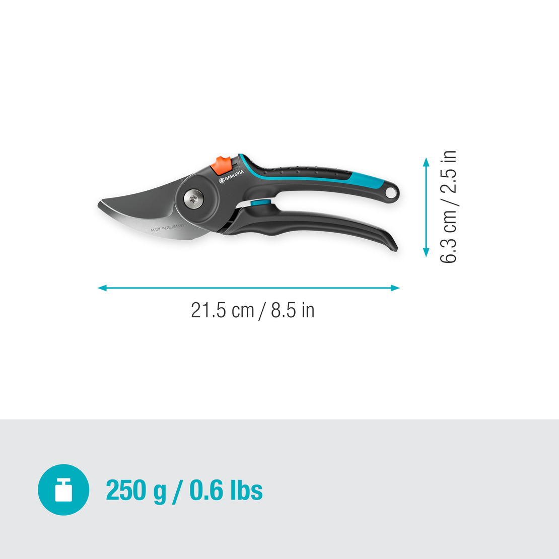 Secateurs PremiumCut Pro​ Fresh Wood, Bypass, 24 mm cutting diameter
