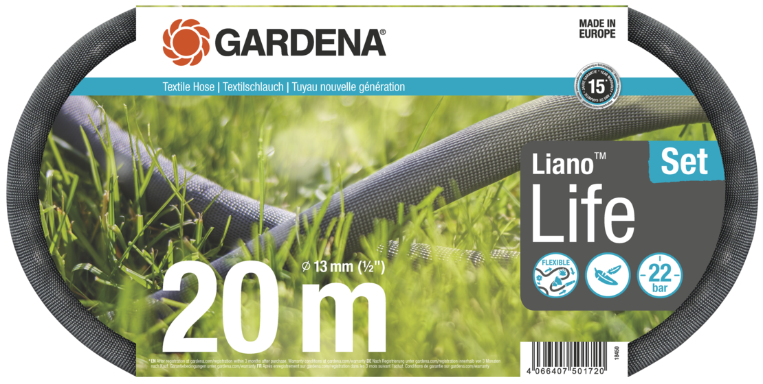Textile Hose Liano™ Life 13 mm (1/2