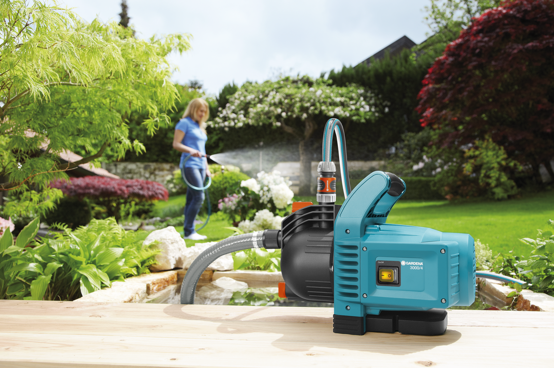 Градинска помпа 3000/4, комплект