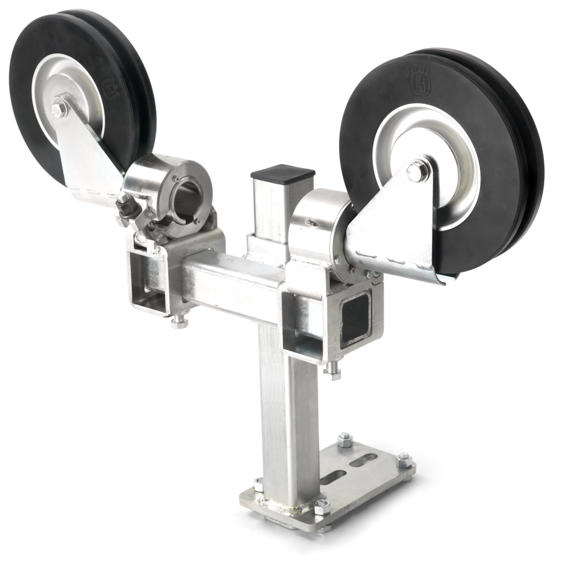 Offset pulley double, slot