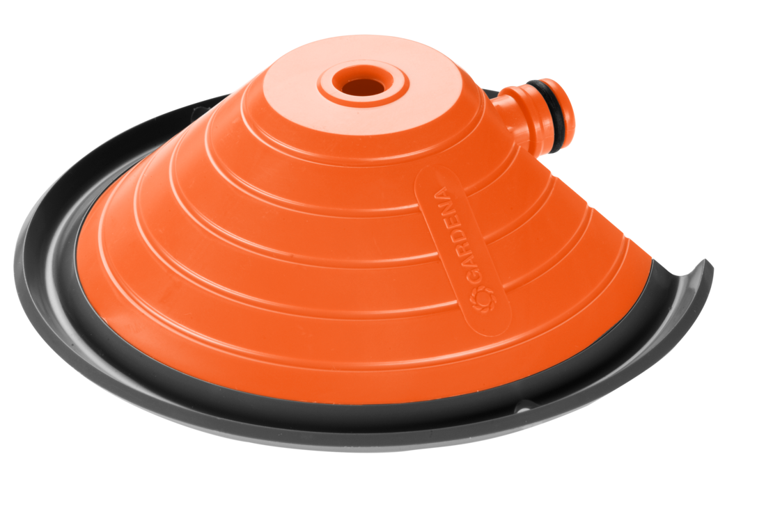 GARDENA pyramid sprinkler, lawn sprinkler, up to 8 m diameter, for max. 50 m²