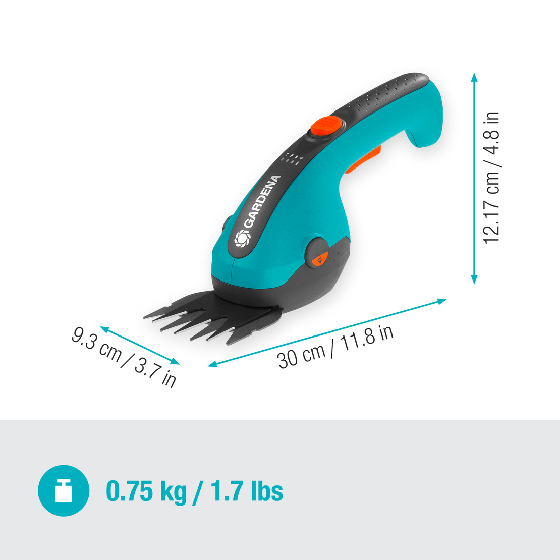 Battery Grass and Shrub Shears ClassicCut Li