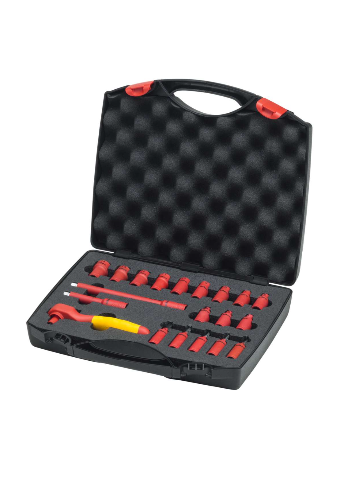 Ratchet wrench set insulated, ¼”