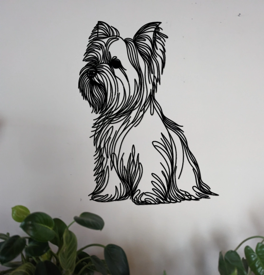 Wall art Yorkie