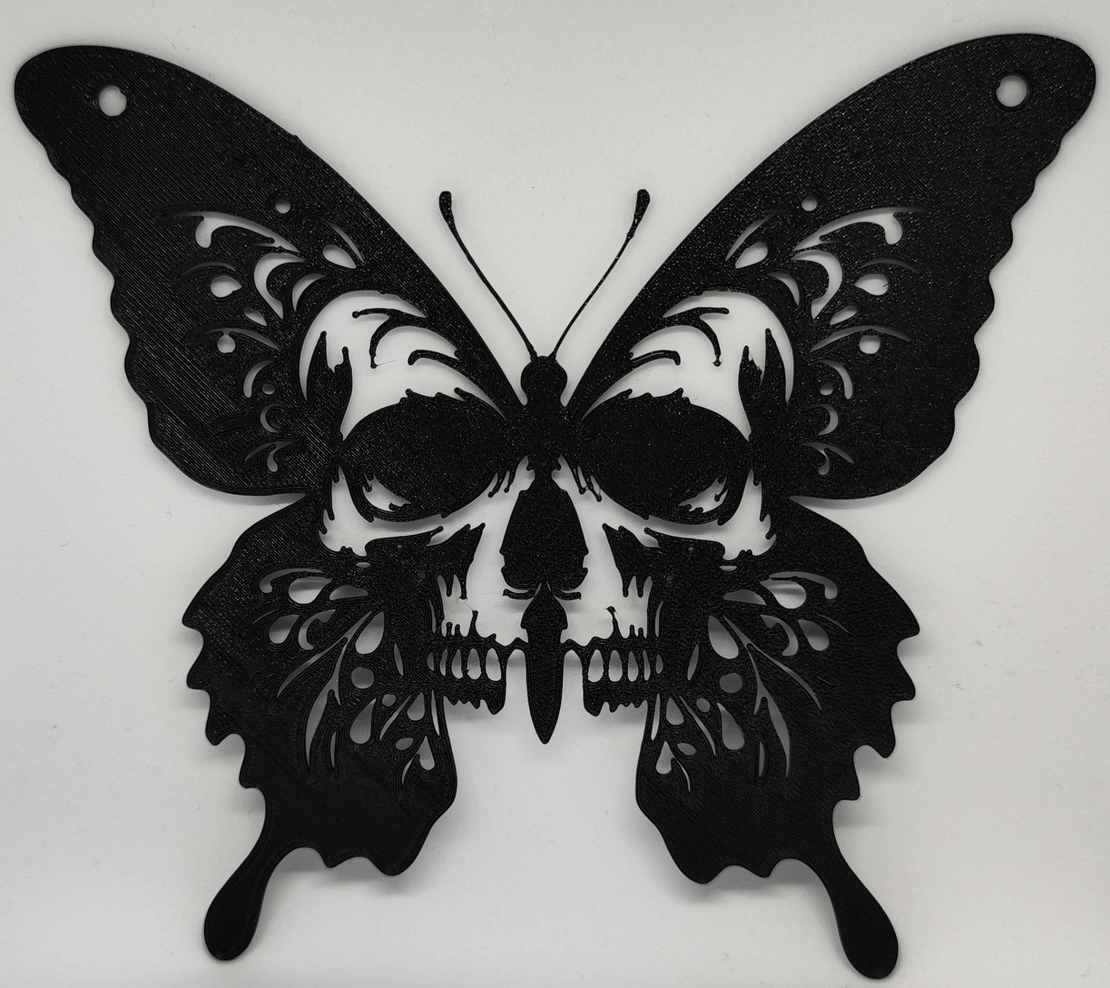 Butterfly Skull