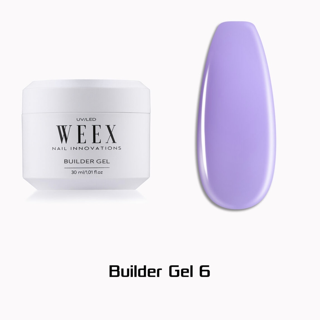 WEEX БИЛДЕР ГЕЛ 6,30/15 мл