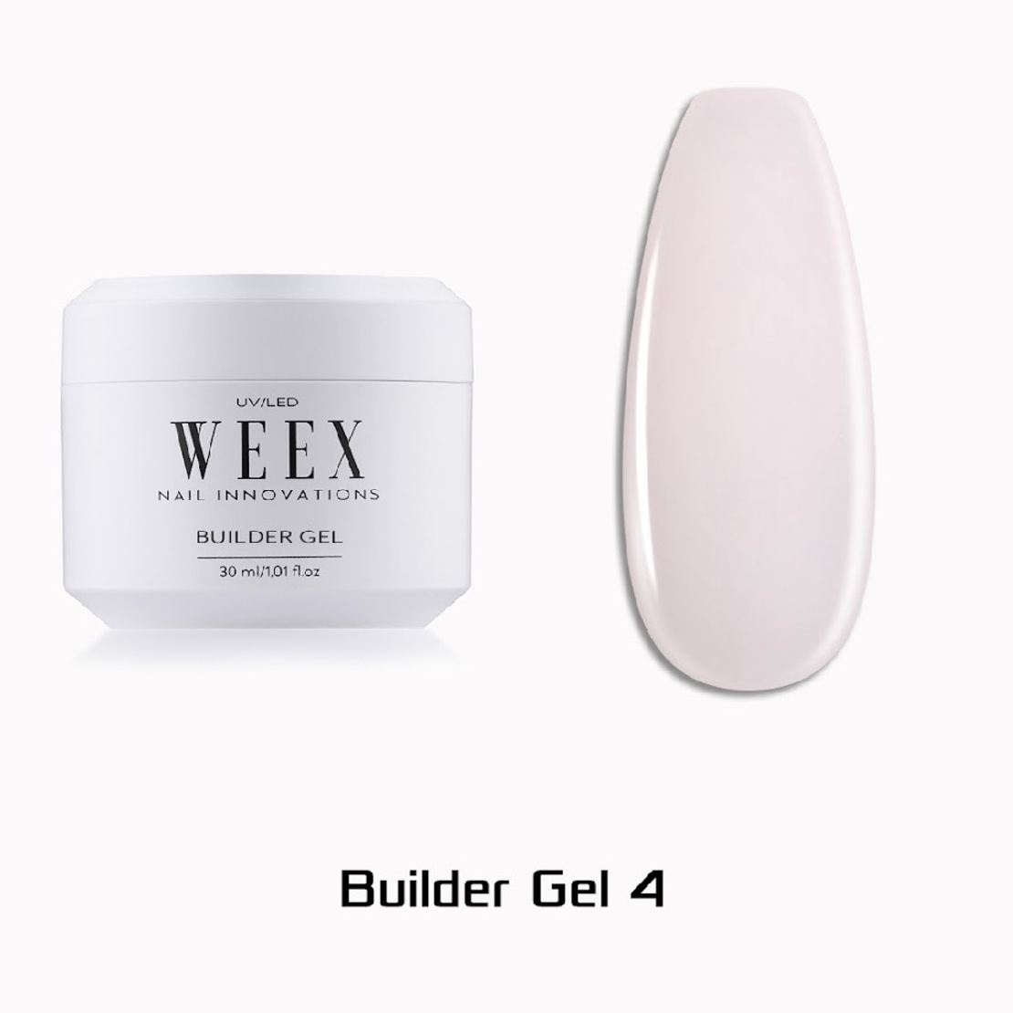 WEEX БИЛДЕР ГЕЛ 4,30/15 ml