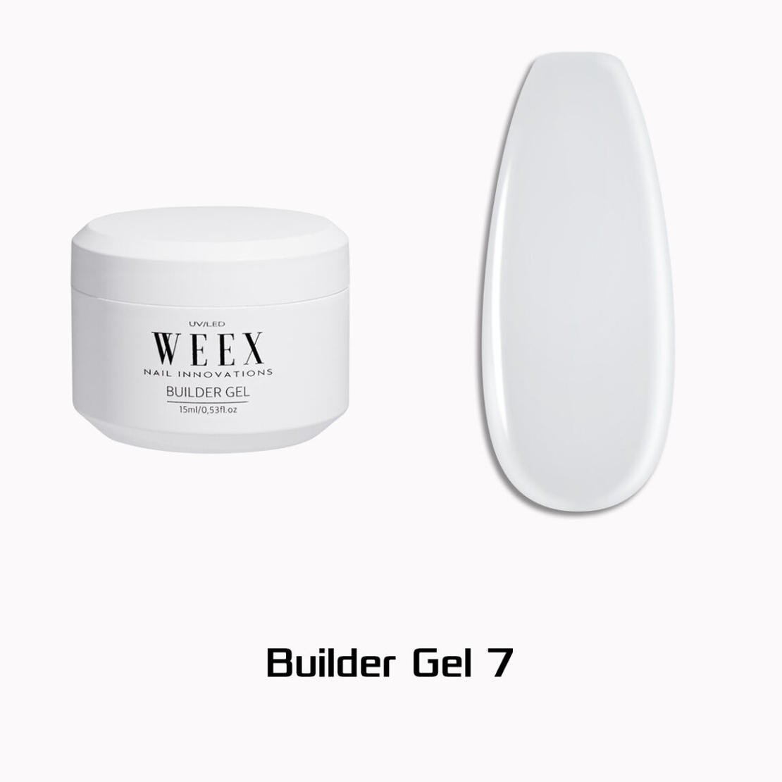 WEEX БИЛДЕР ГЕЛ 7,30мл/15мл