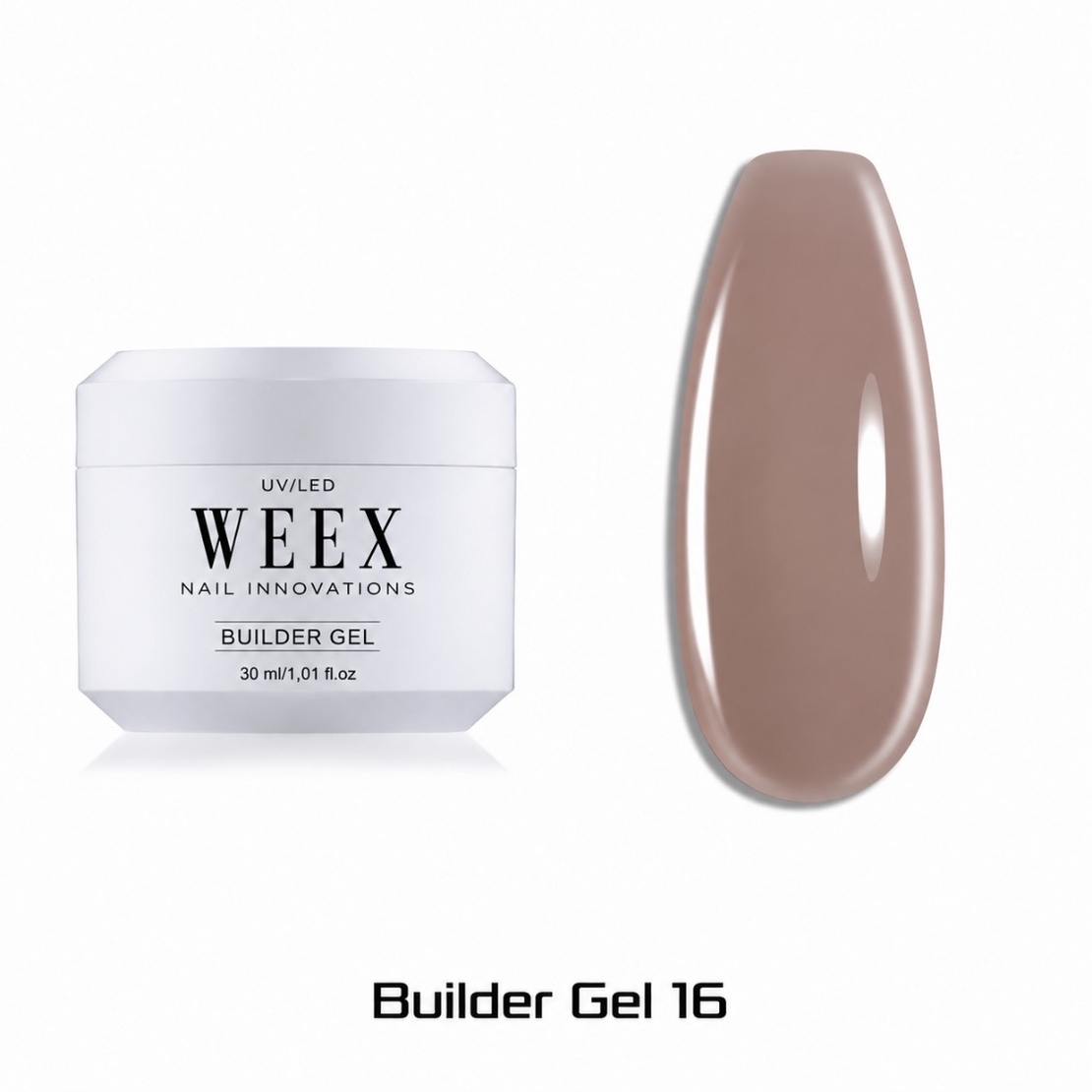 WEEX БИЛДЕР ГЕЛ 16,30/15 мл