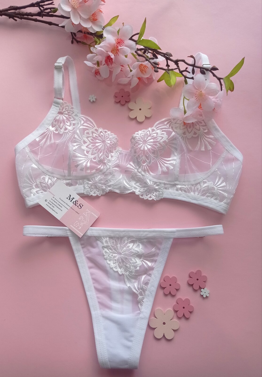 Луксозен комплект White pearl