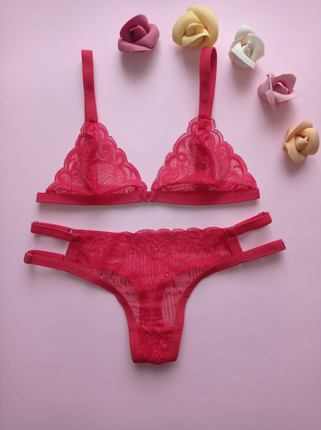 Дантелен комплект Red Valentine
