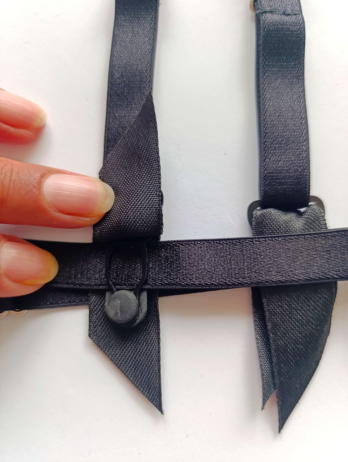 Дантелен жартиер Noir