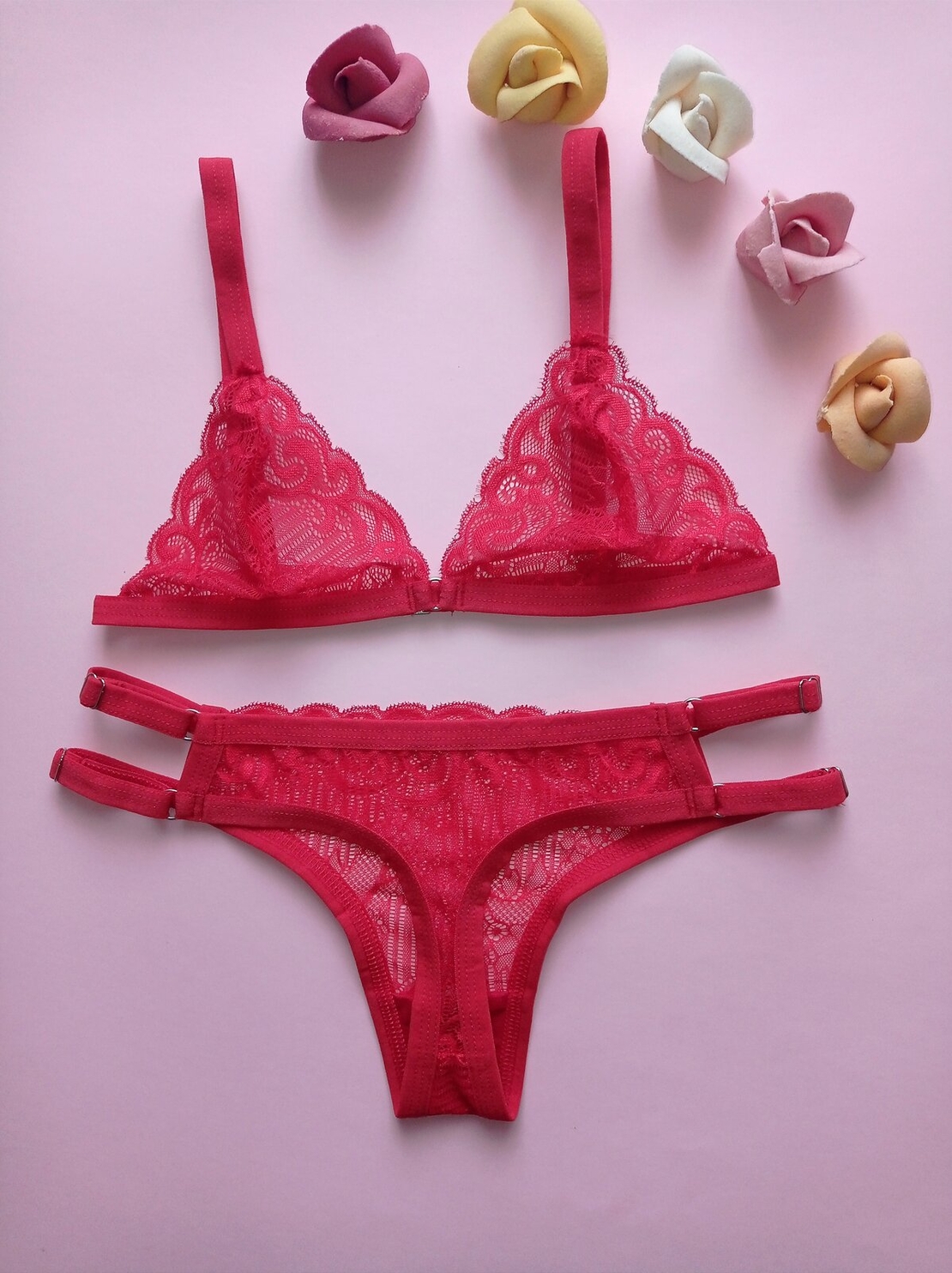 Дантелен комплект Red Valentine
