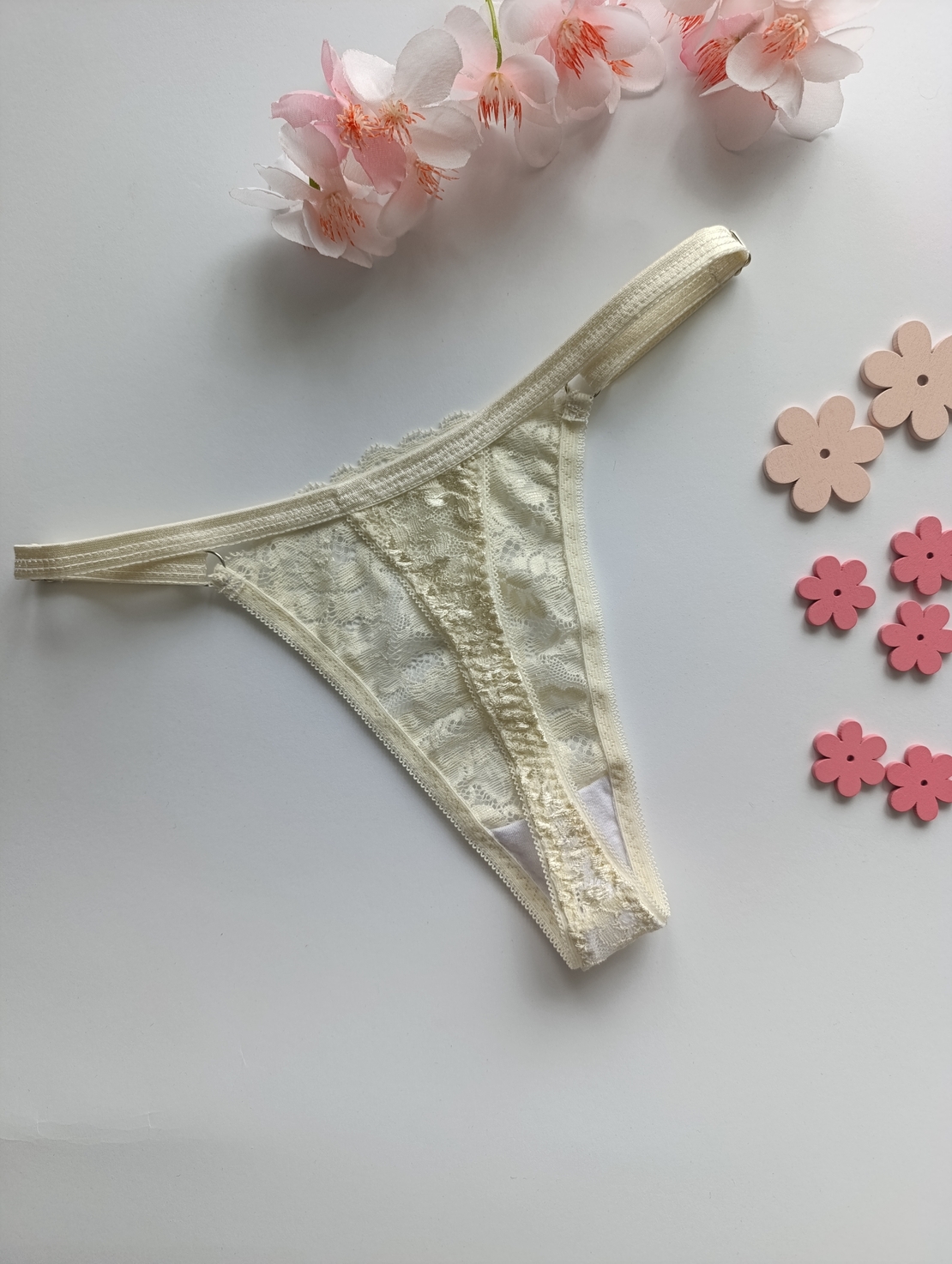 Дантелени прашки с регулатори Vanilla | MS Lingerie