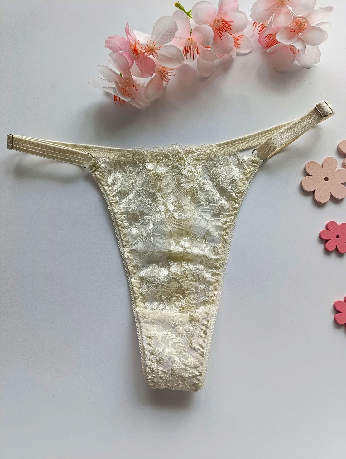 Дантелени прашки с регулатори Vanilla | MS Lingerie