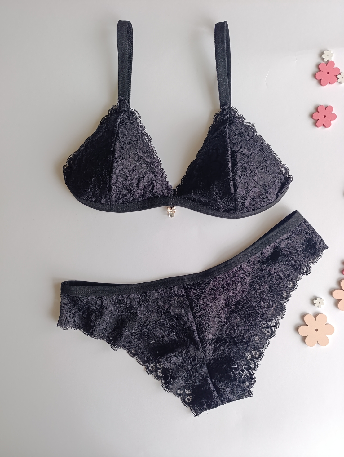 Diamond Kiss-луксозен дантелен комплект бельо