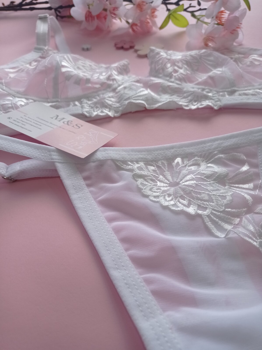 Луксозен комплект White pearl