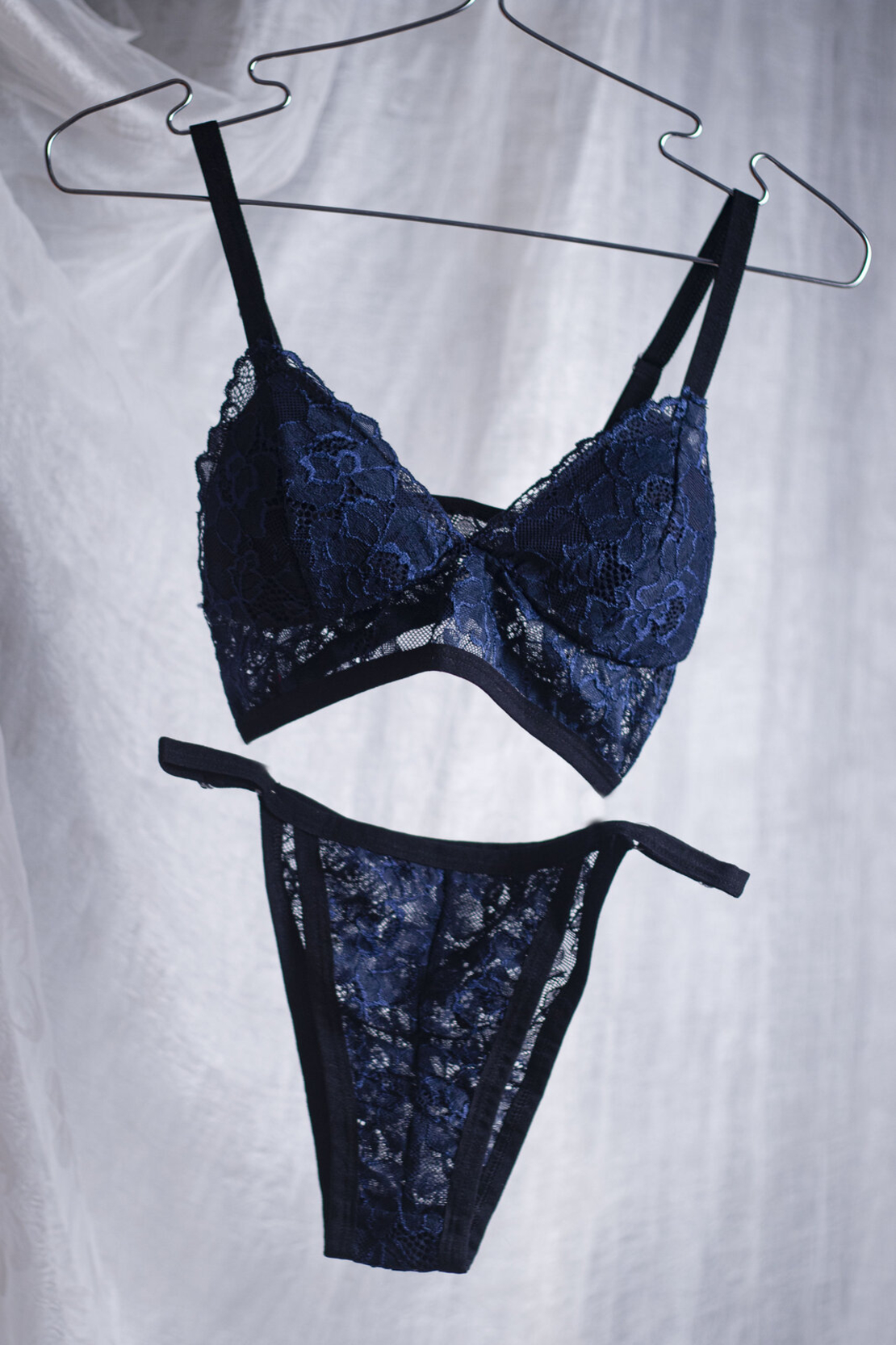 Дантелен комплект Deep Blue