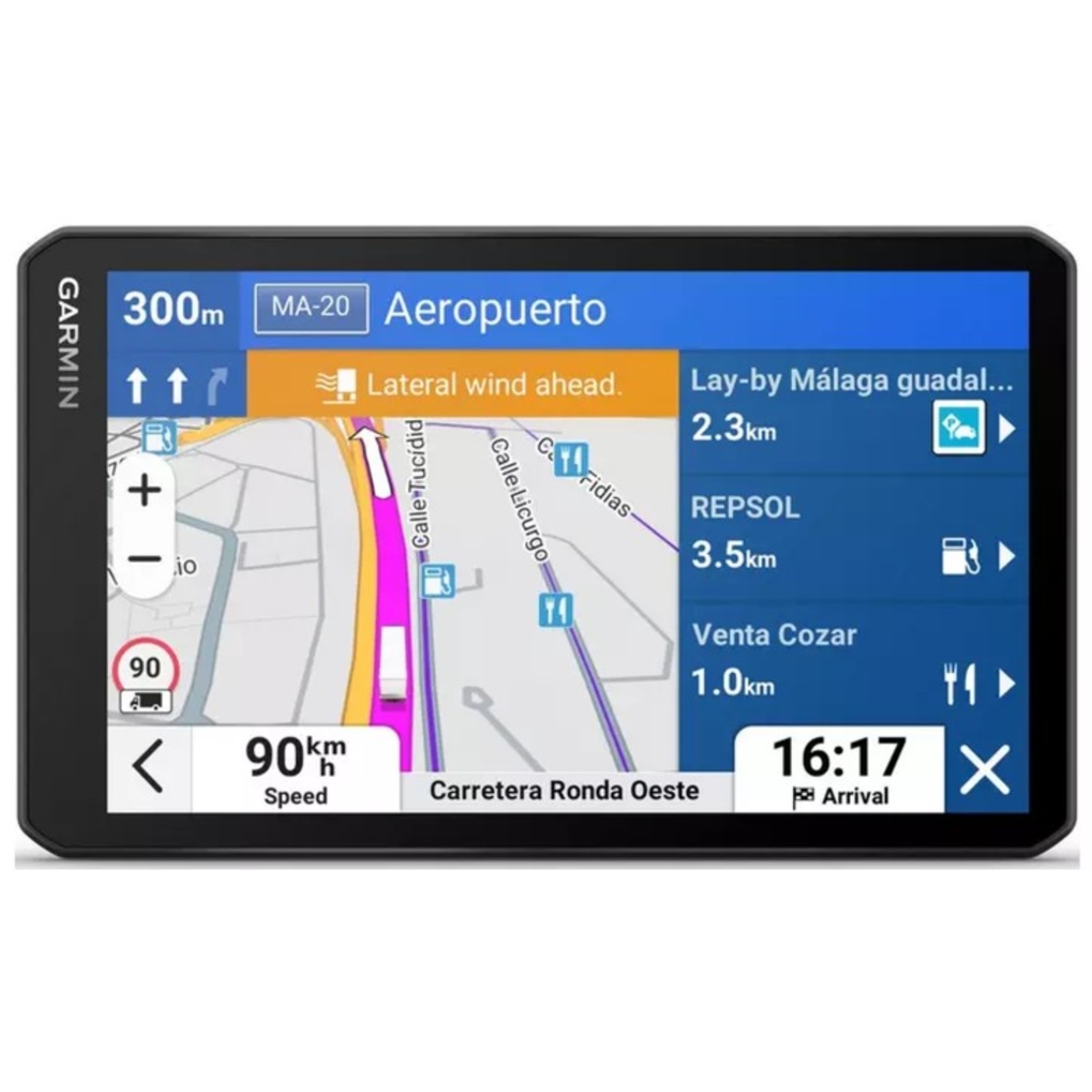 Навигация Garmin за Камион Dezl LGV720 MT-D
