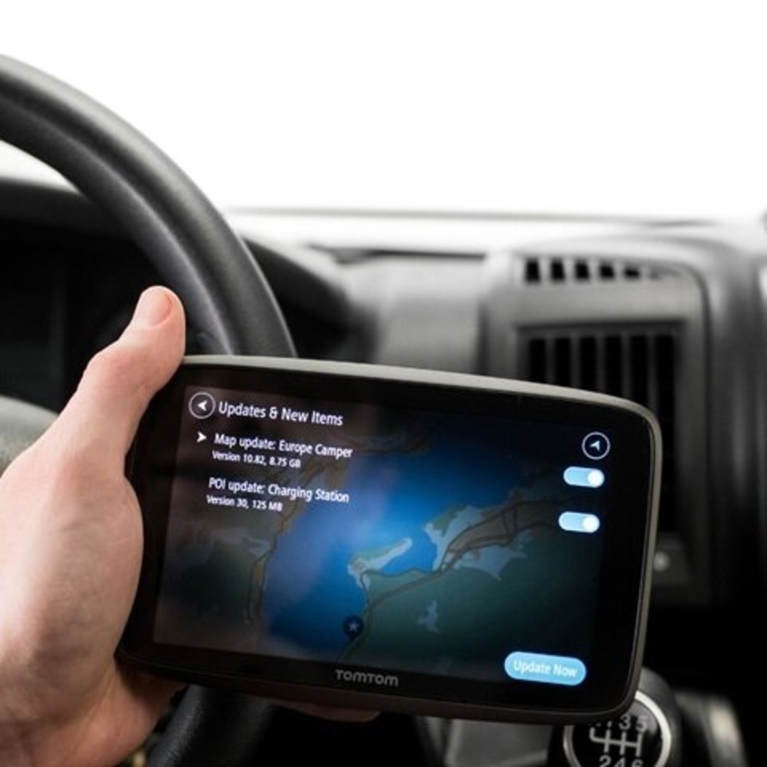 НАВИГАЦИЯ TOMTOM ЗА КЕМПЕР, КАРАВАНА GO CAMPER TOUR 6
