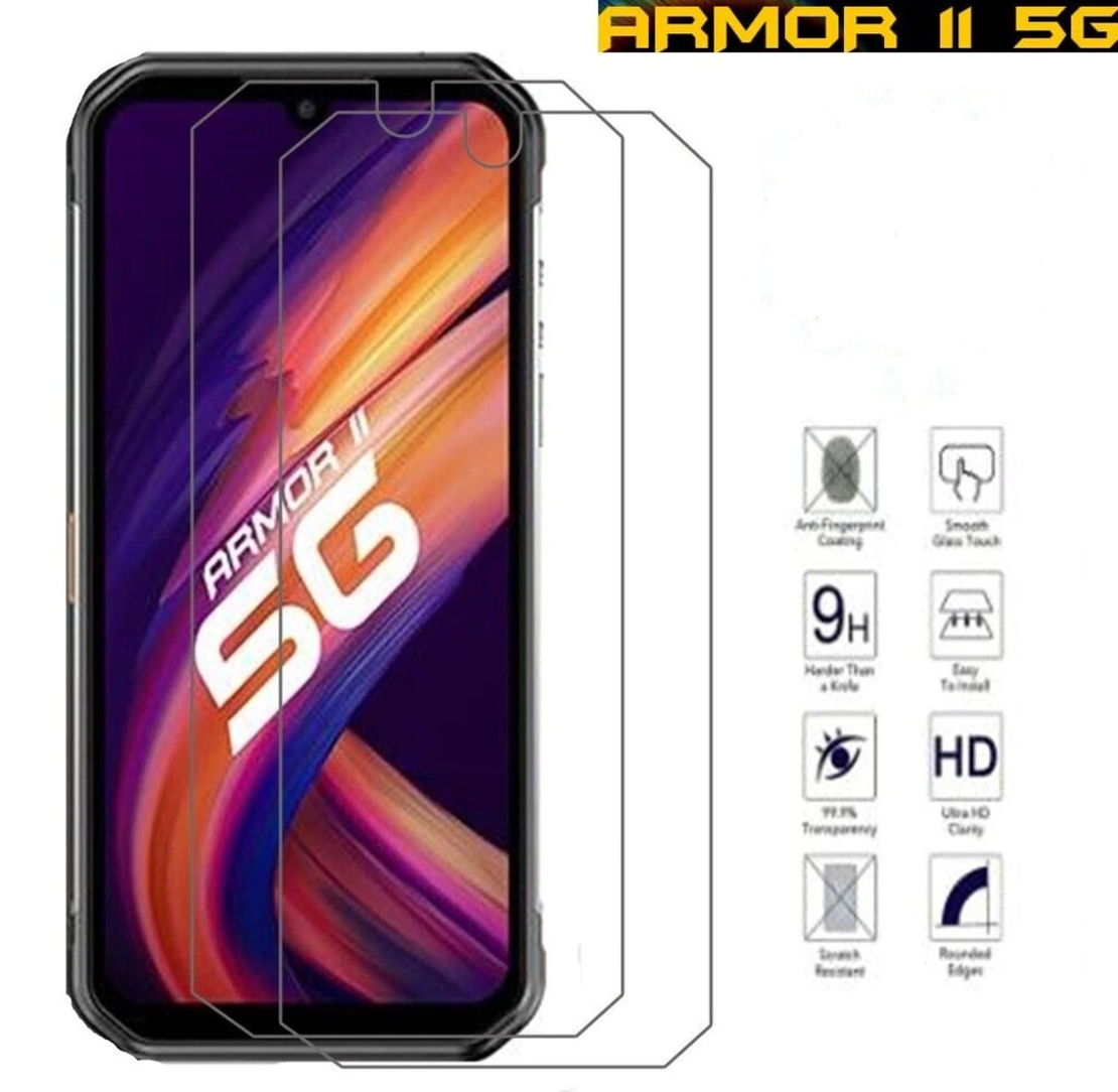 СТЪКЛЕН SCREEN ПРОТЕКТОР ЗА ULEFONE ARMOR 11 5G