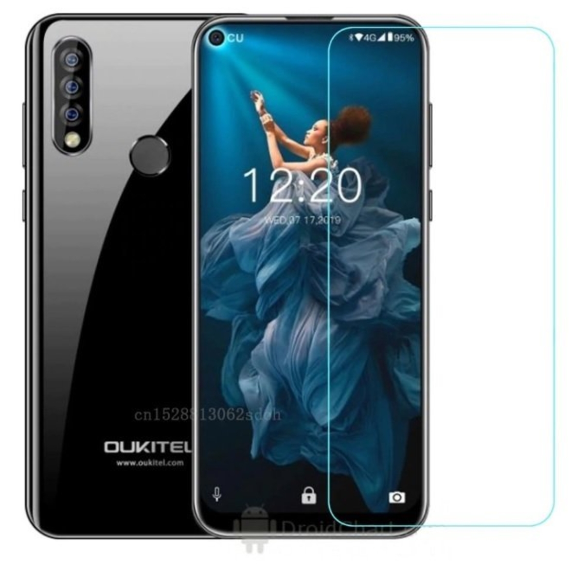 СТЪКЛЕН ПРОТЕКТОР TEMPERED GLASS ЗА OUKITEL C17 PRO