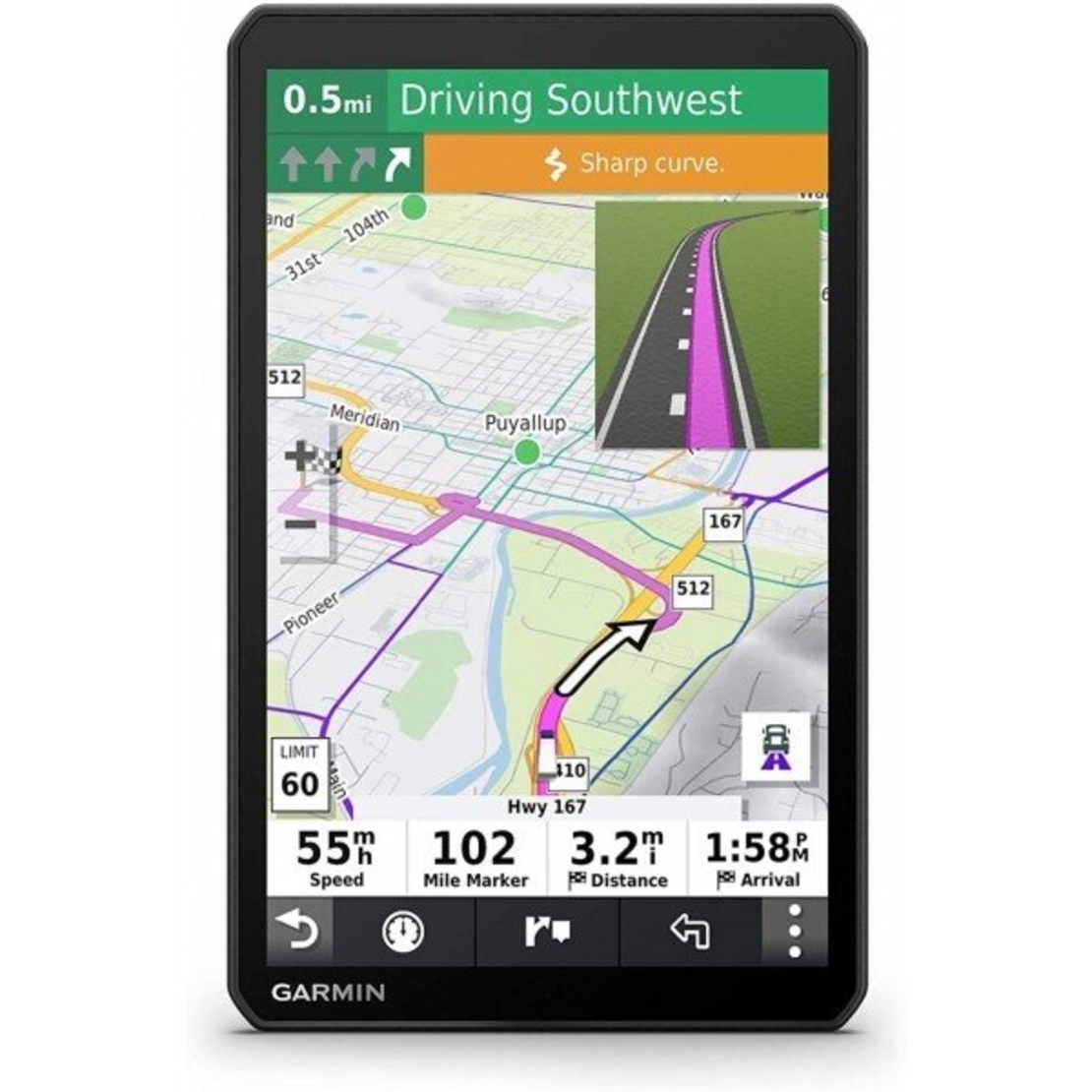 Навигация Garmin за Камион Dezl LGV1020 MT-D