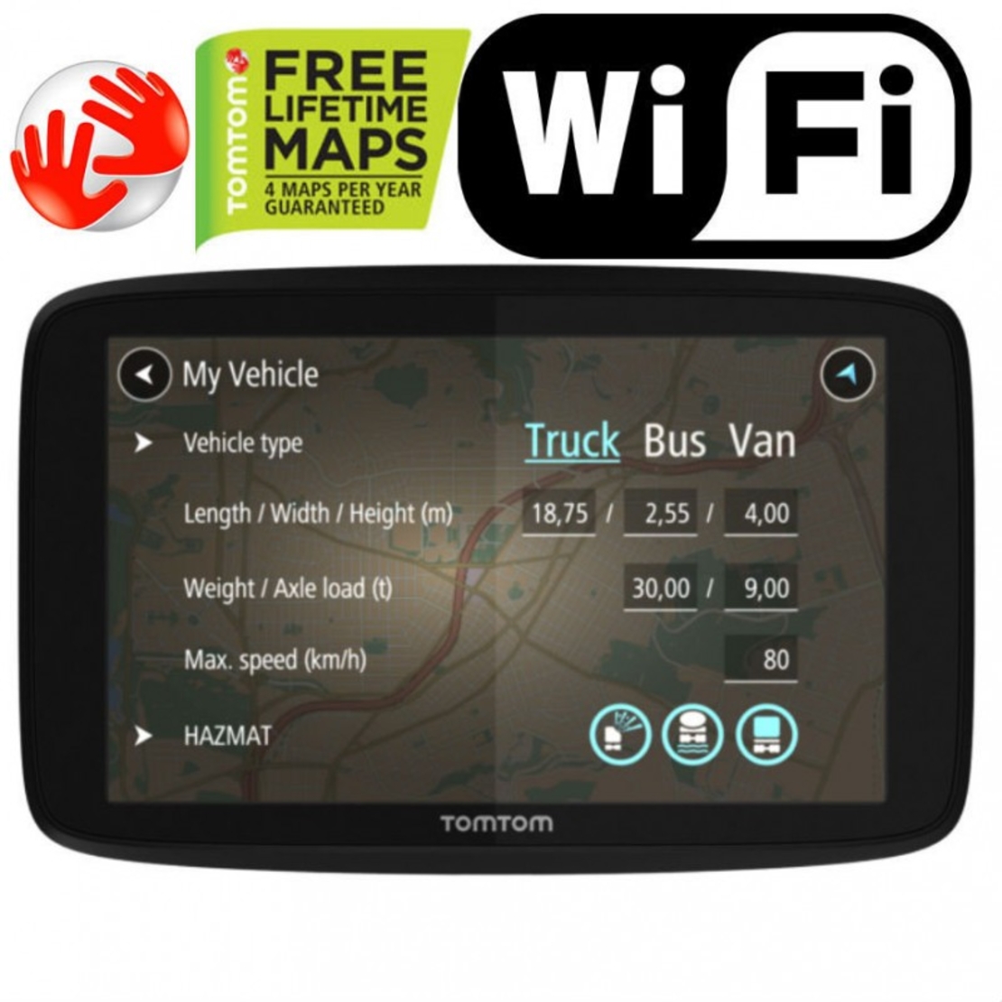 Навигация TomTom за Камион GO Professional 620