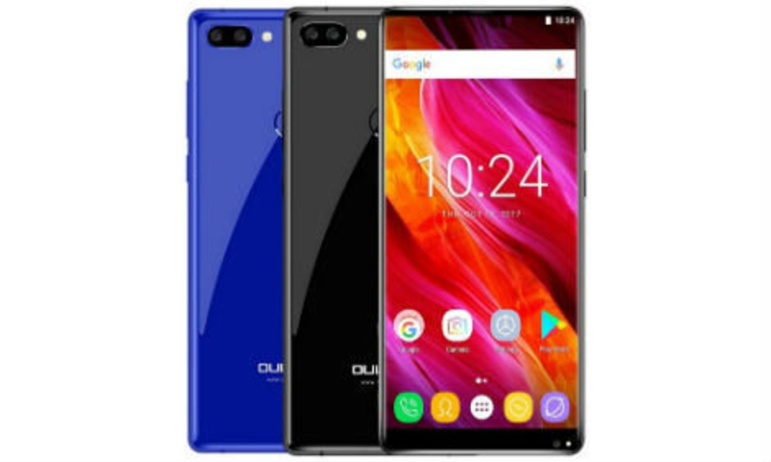 OUKITEL MIX 2, 4G-LTE МОБИЛЕН ТЕЛЕФОН, ЧЕРЕН