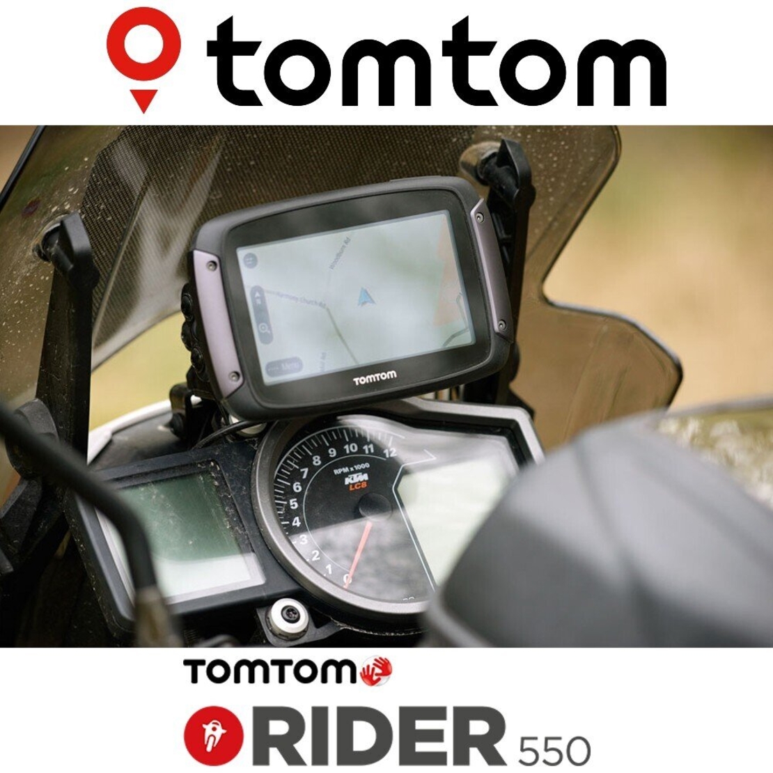 Навигация TomTom за мотоциклет RIDER 550