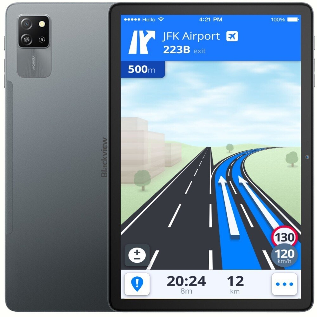 ТАБЛЕТ С НАВИГАЦИЯ BLACKVIEW TAB 60 PRO, ANDROID 14, 10 ИНЧА, 4G, ТВ ТУНЕР