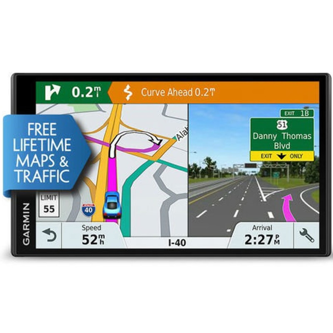 GPS навигация Garmin DriveSmart 66 MT-S, WI-FI, Lifetime Update