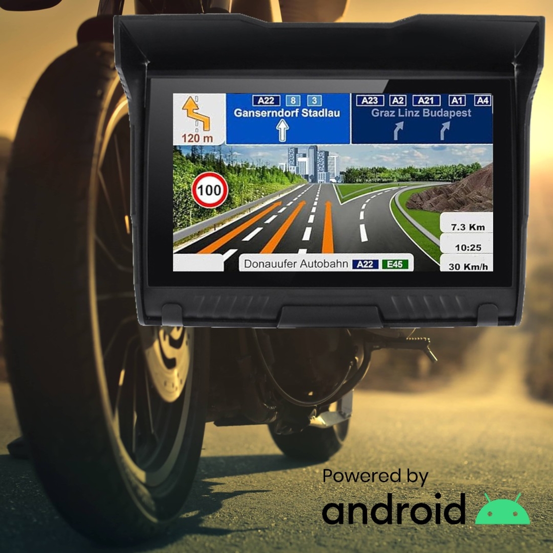 Навигация за Мотоциклет с Android West Road WR-A-51 SS
