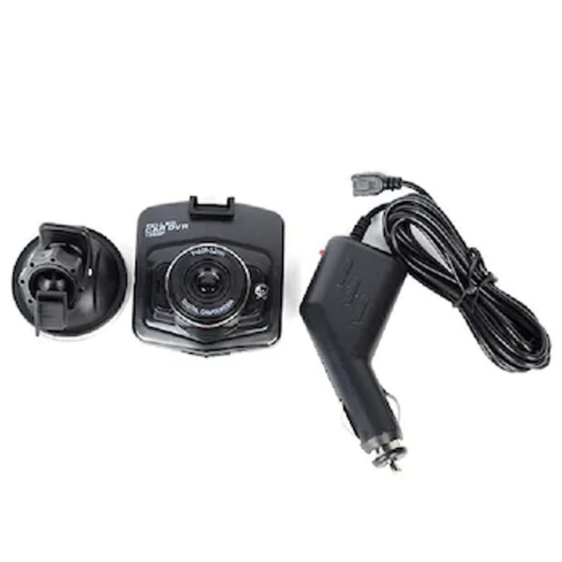 Видеорегистратор Full HD, 2.4 инча, LCD дисплей, 1.3 mpxl, Slim, Вграден микрофон, черен
