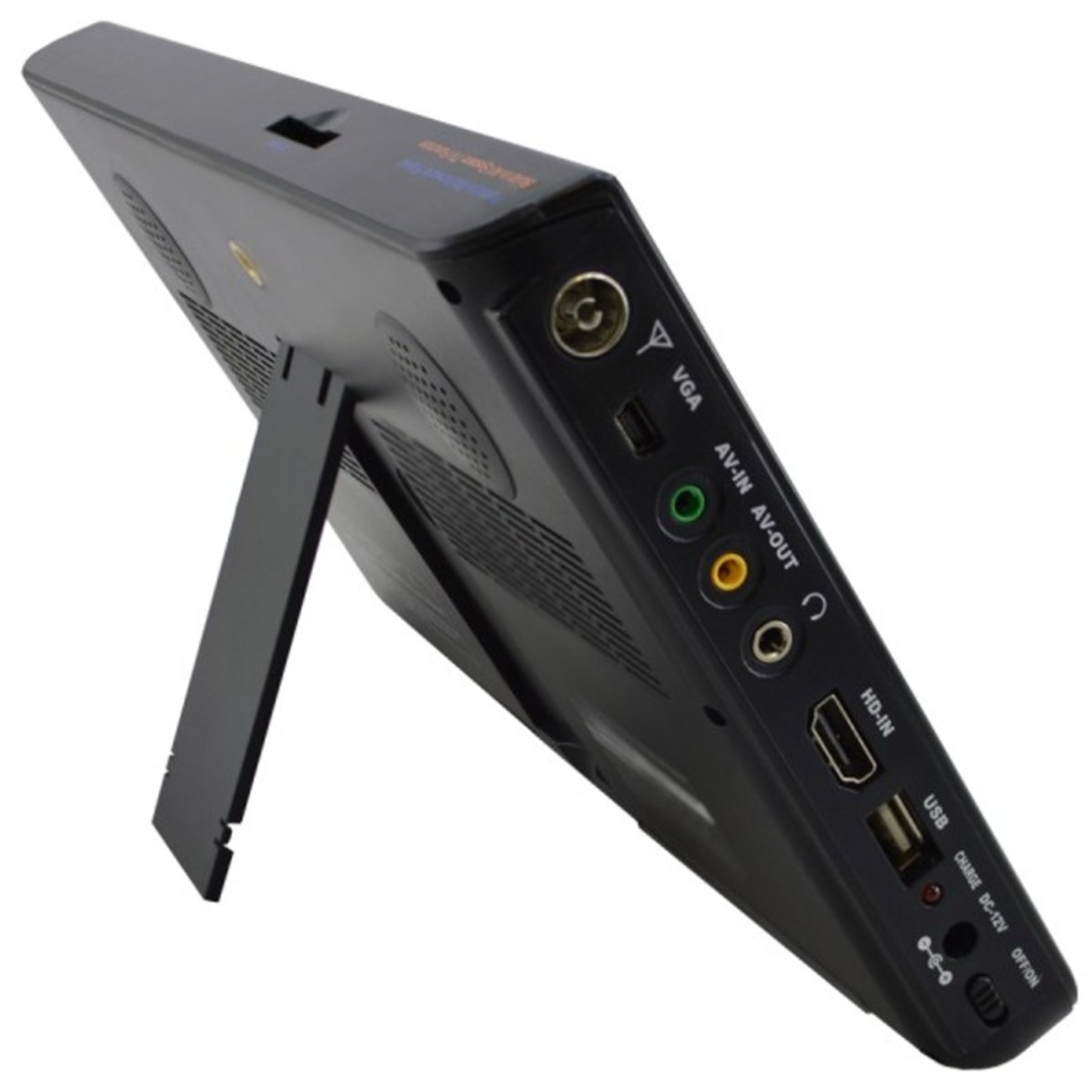 Портативен телевизор NVOX NX-10T, 10 инча, Вградена батерия, DVB-T2, USB