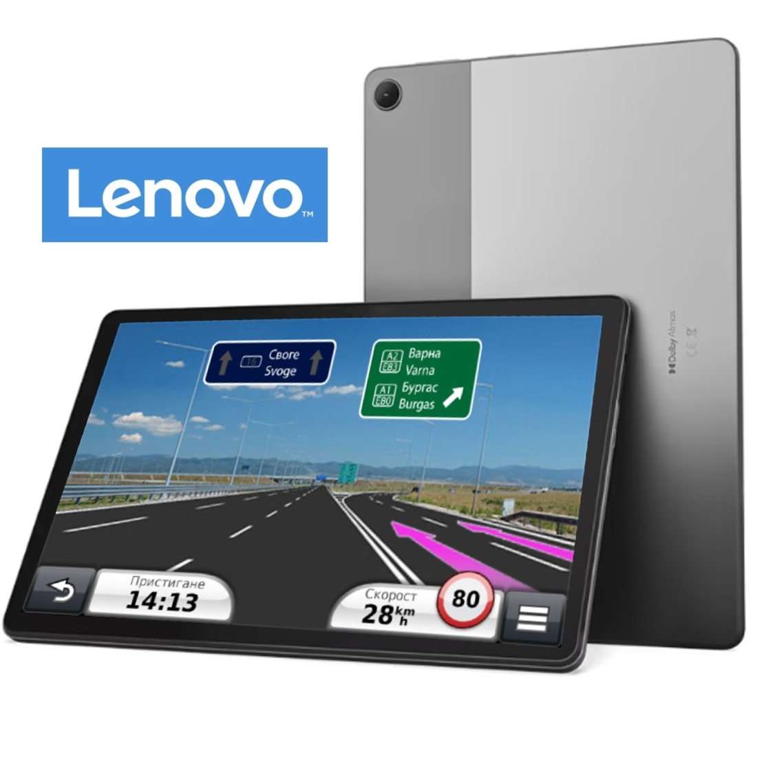 ТАБЛЕТ LENOVO Tab M10 Gen3 LTE, 10.1 ИНЧА, 4G, 3 НАВИГАЦИОННИ ПРОГРАМИ