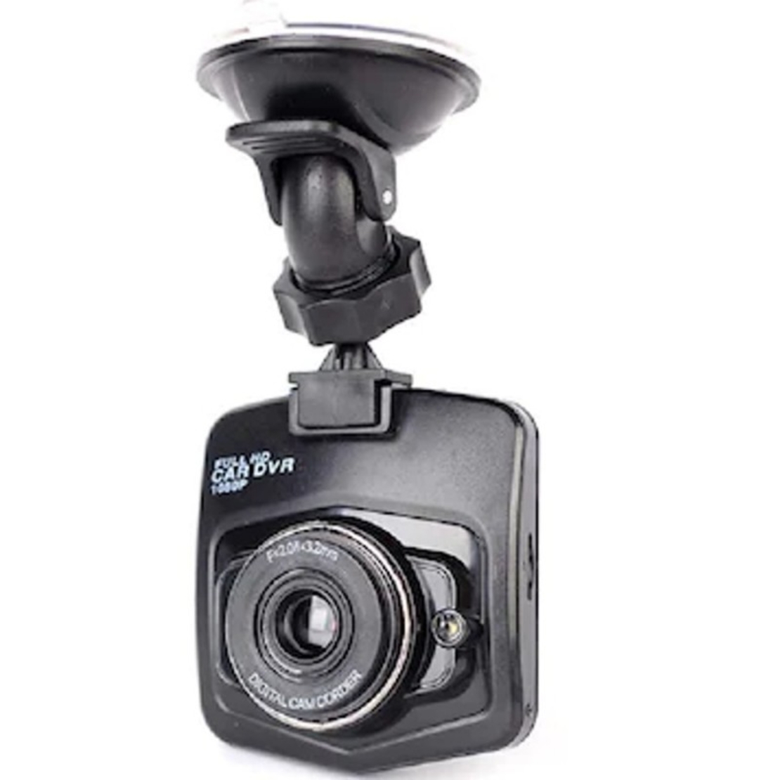 Видеорегистратор Full HD, 2.4 инча, LCD дисплей, 1.3 mpxl, Slim, Вграден микрофон, черен