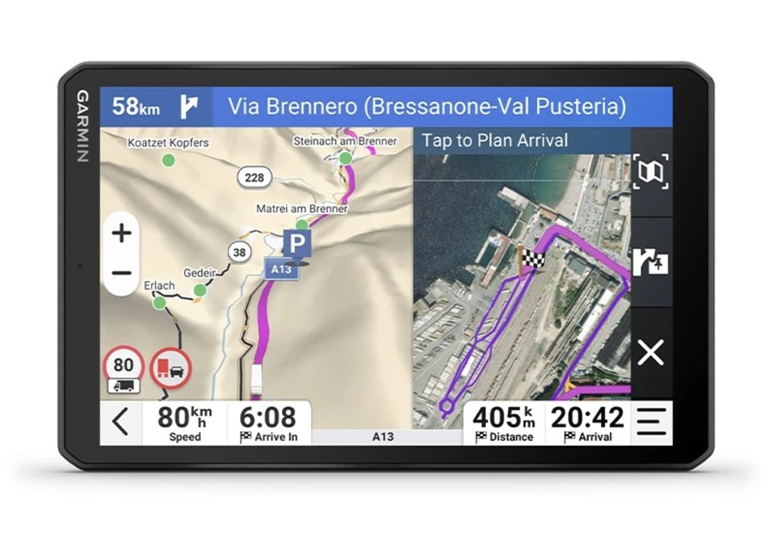 GPS навигация за Камион Garmin Dezl LGV820 MT-D, 8 инча, Дигитален трафик