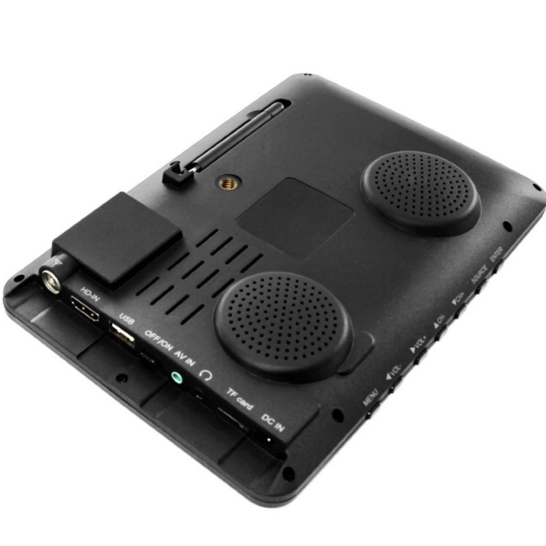 Портативен телевизор NVOX NX-8T, 8 инча, Вградена батерия, DVB-T2, USB
