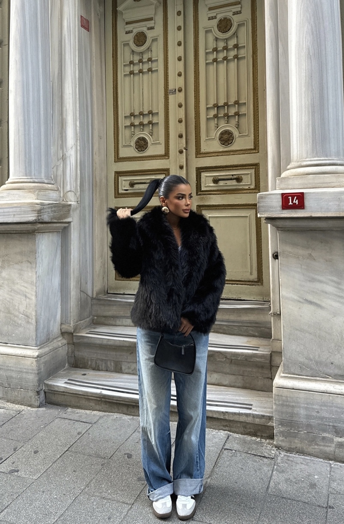 Палто в черно