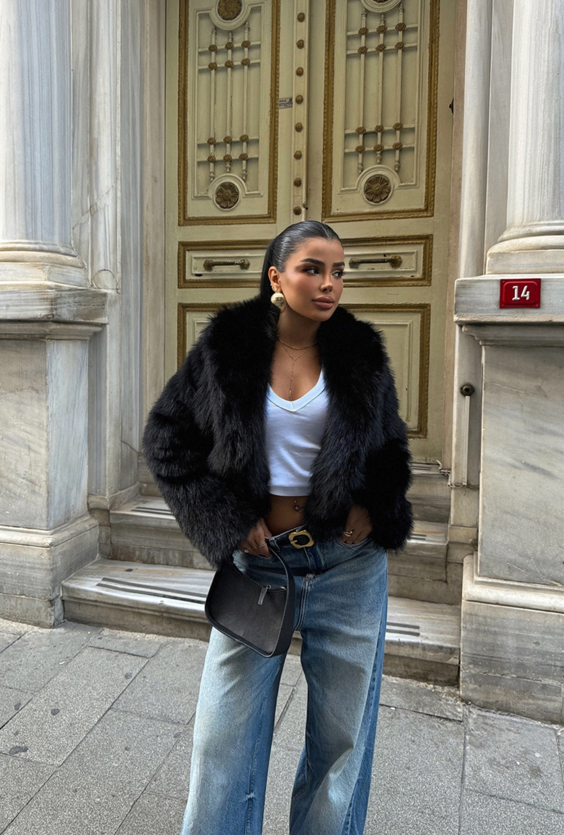 Палто в черно