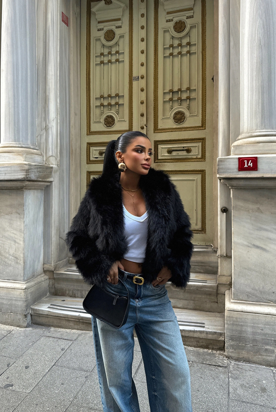 Палто в черно