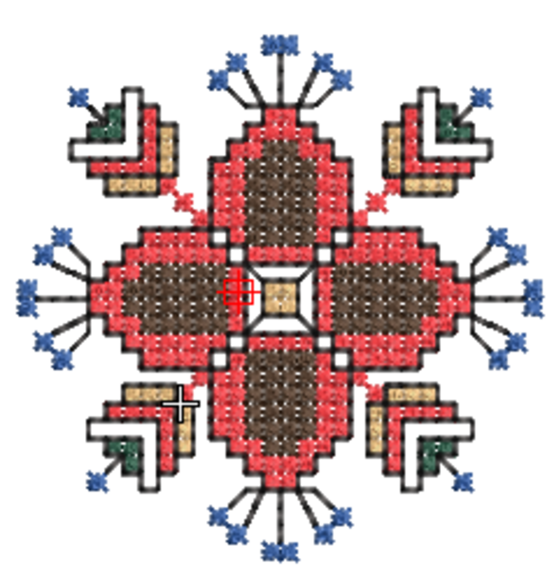 Снежинка 1