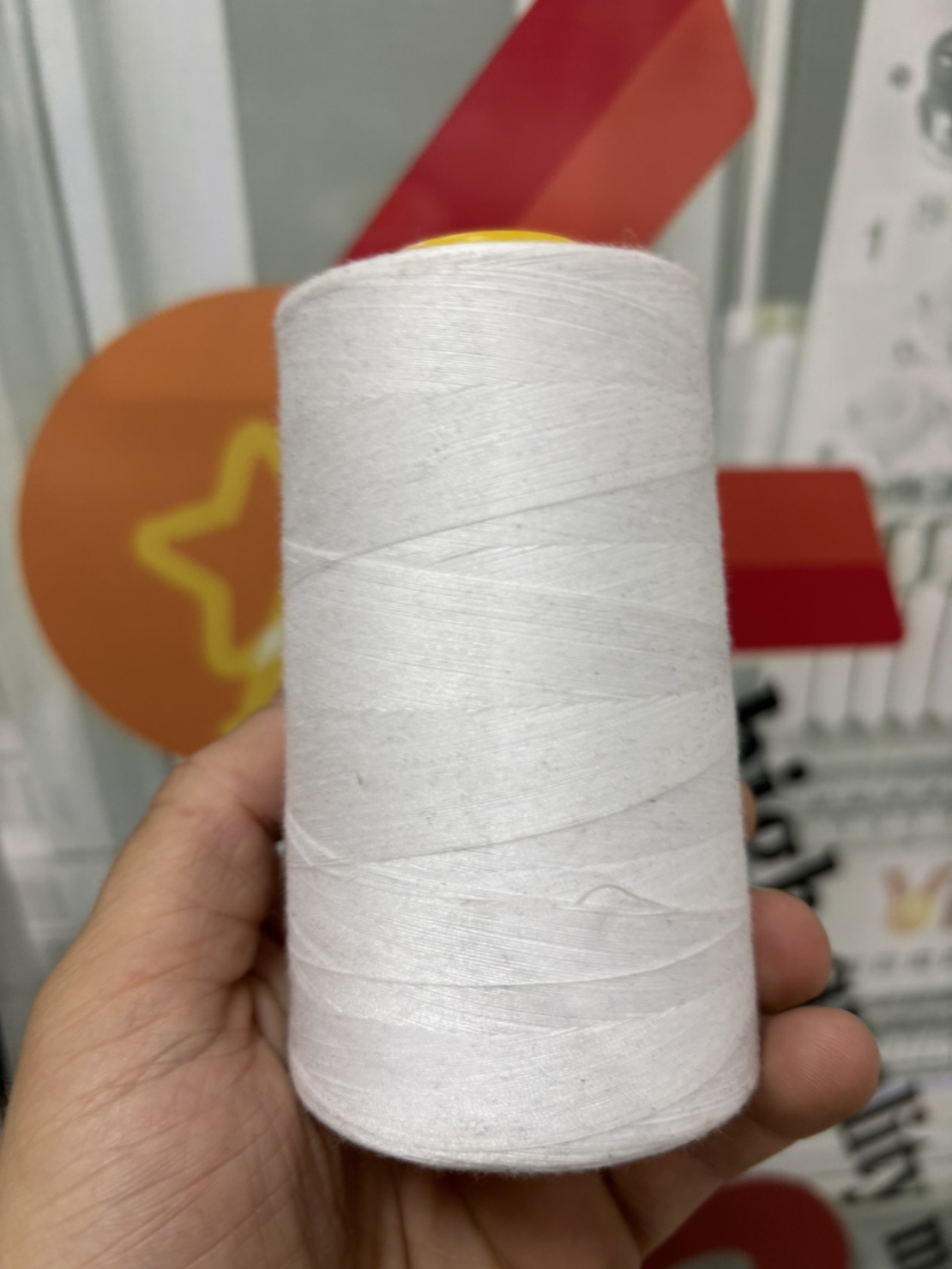 Конец за калерка Д 40 Бял