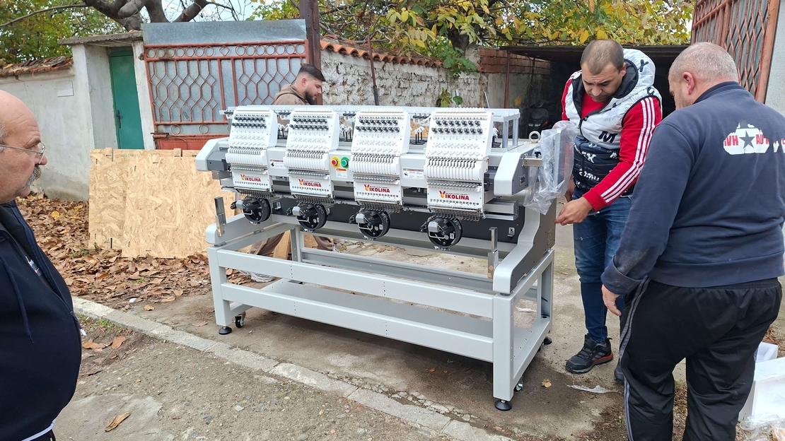 Бродировъчна машина / Четириглава/ QMT 20545 15 конечна