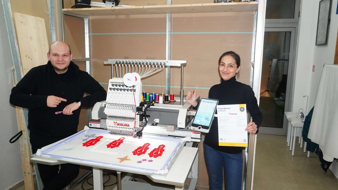 NEW MODEL Бродировъчна машина 500 х 800 MMQ-L