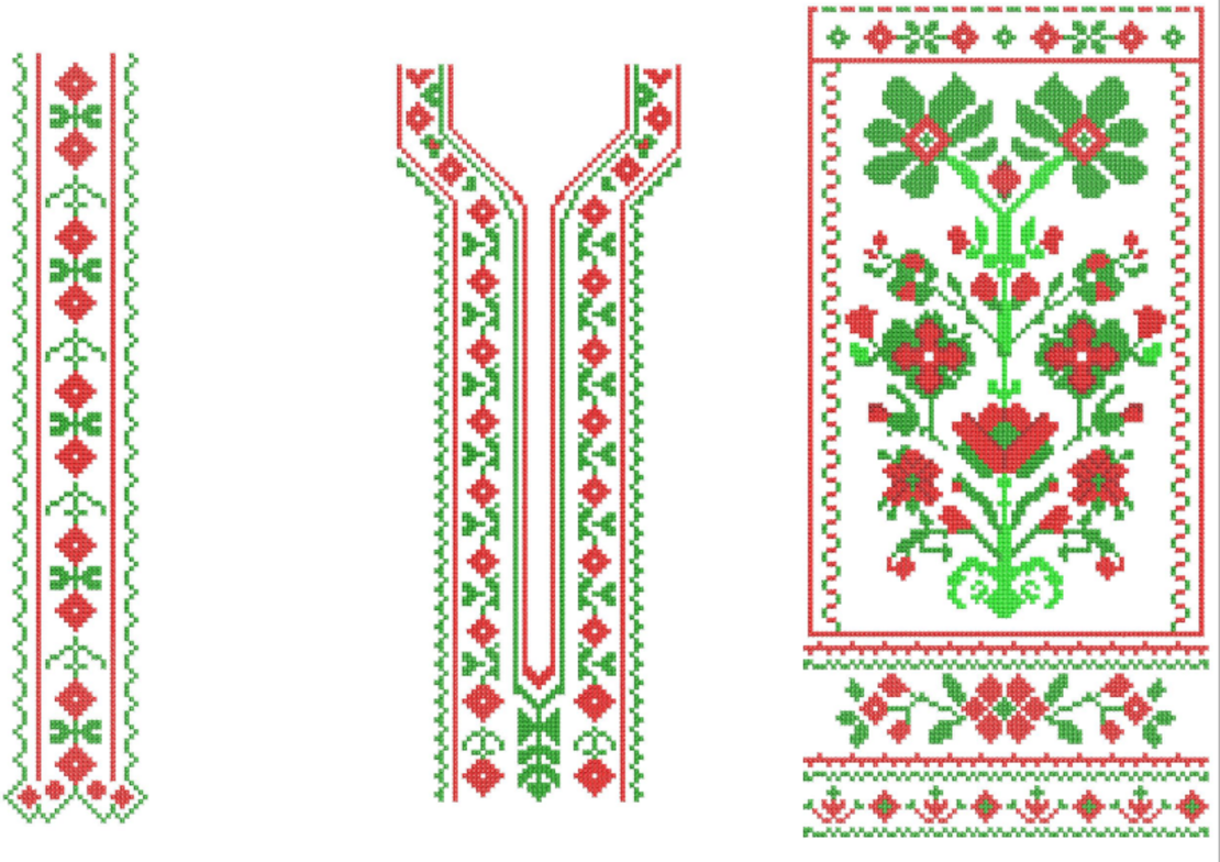 Ръкав , Пазва , Маншет комплект 333