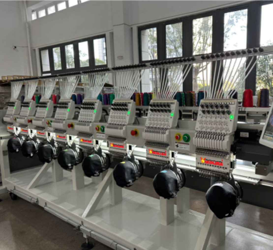 Бродировъчна машина ОСЕМ ГЛАВА QMP 20800 15 конечна 400 х 320 NEW MODEL