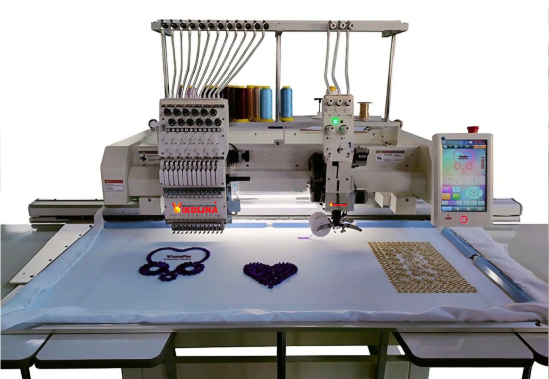 Комбинирана бродировъчна машина QMBRL 258 Coiling & Cording
